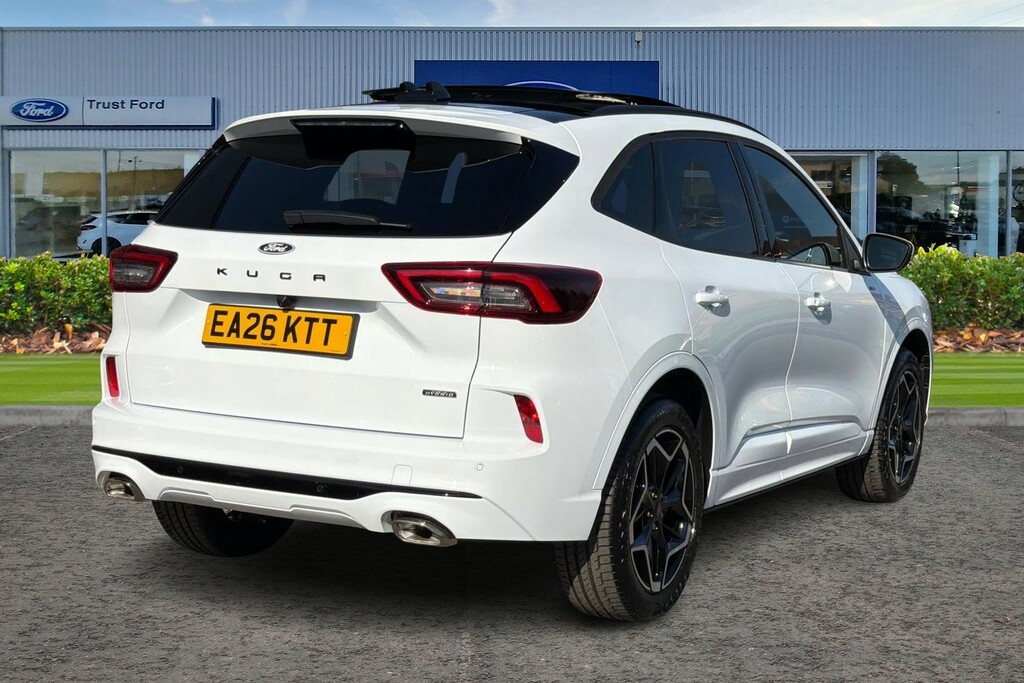 Ford Kuga 2.5 Duratec 14.4Kwh St-line X Suv Plug- White #4