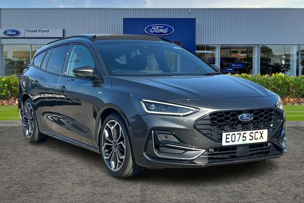 Ford Focus 1.0T Ecoboost Mhev St-line X Estate Hyb Grey