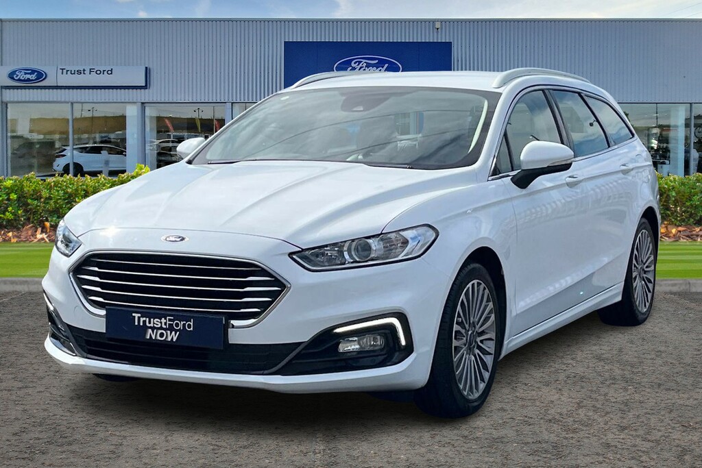 Ford Mondeo Titanium Edition White #5