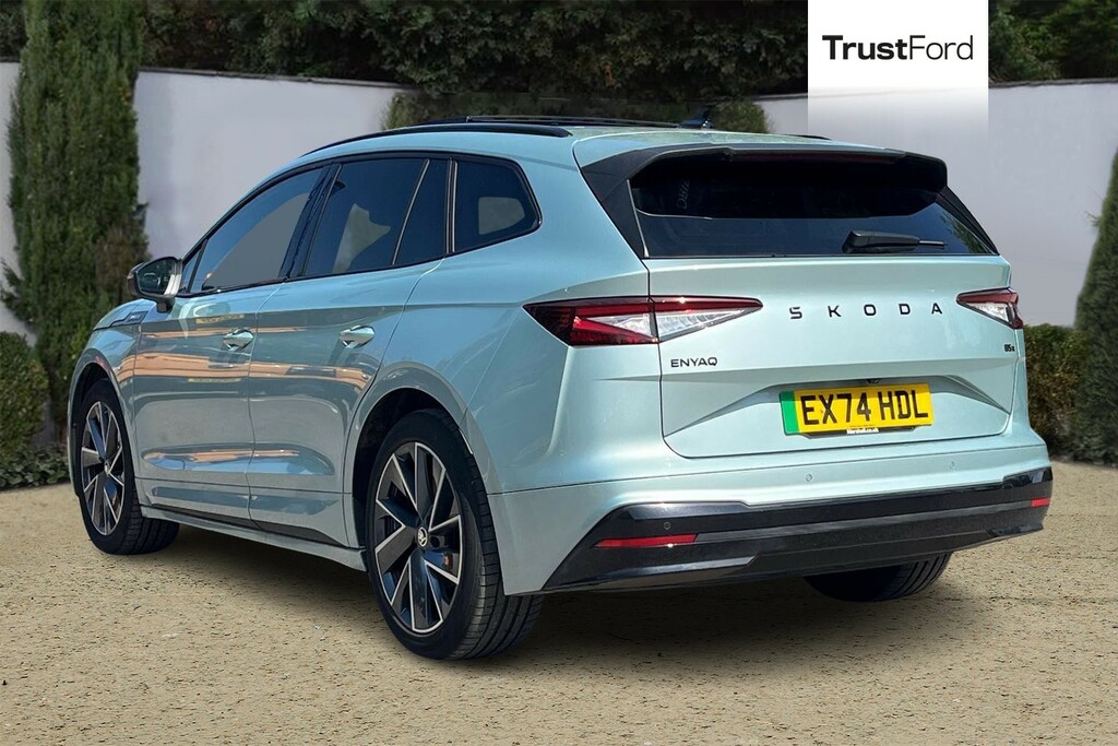 Skoda ENYAQ Sportline Plus Silver #2