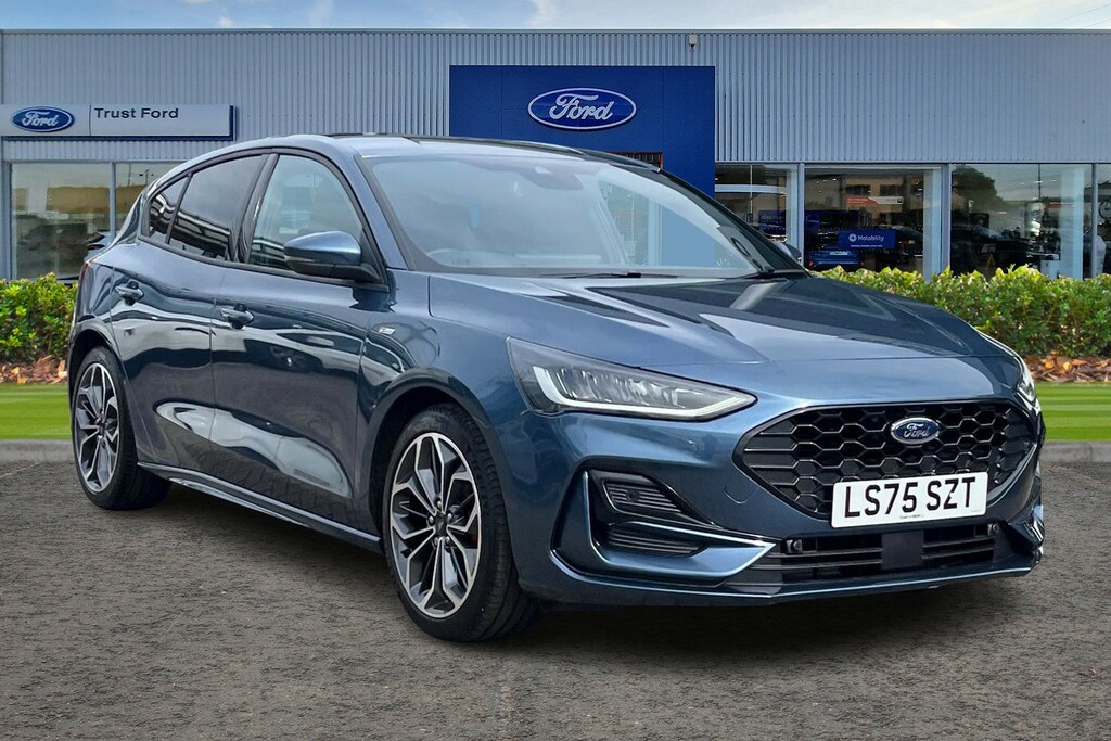 Ford Focus 1.0T Ecoboost Mhev St-line X Hatchback Blue
