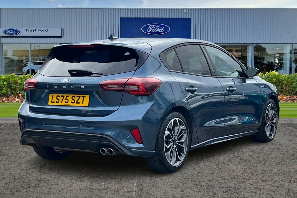 Ford Focus 1.0T Ecoboost Mhev St-line X Hatchback Blue #4