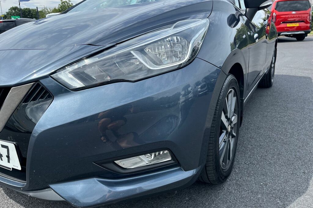 Nissan Micra 0.9 Ig T Acenta Hatchback Euro 6 Blue #22