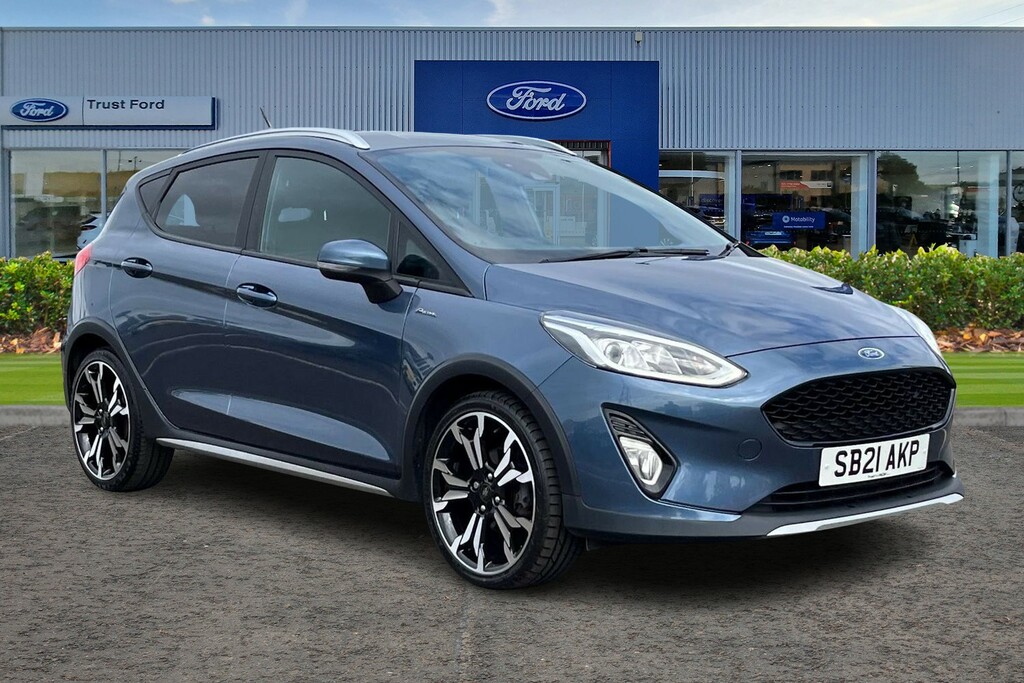 Ford Fiesta 1.0T Ecoboost Active X Edition Hatchback Petro Blue