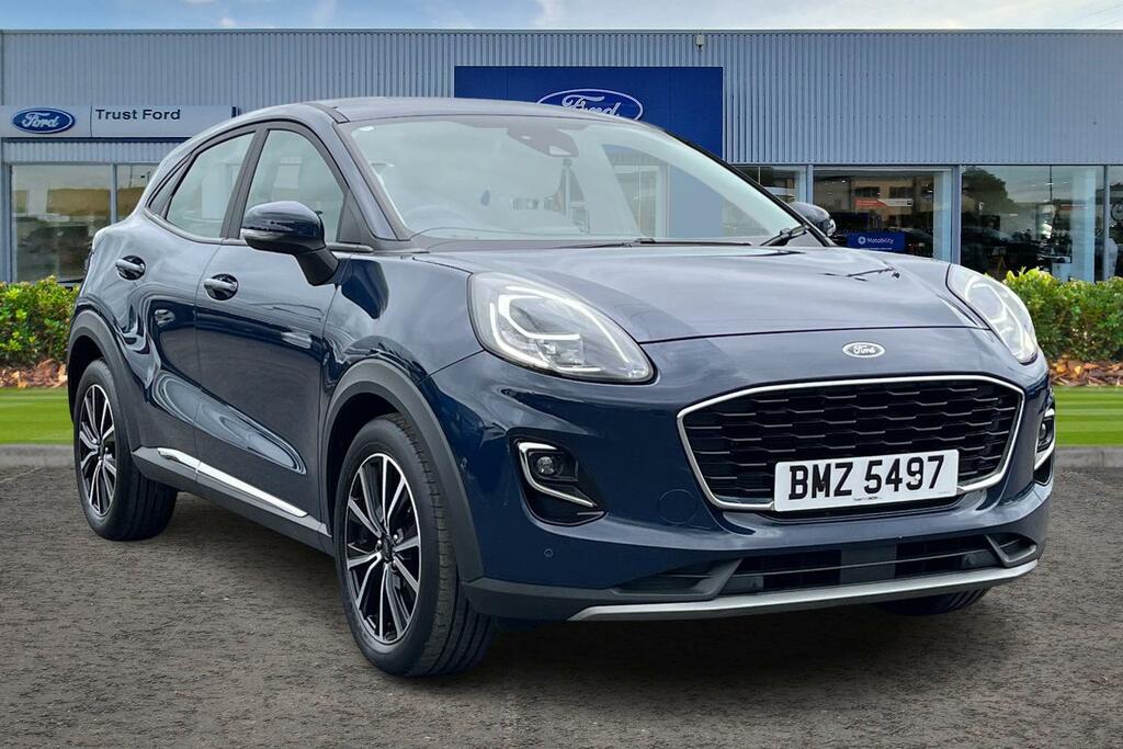 Ford Puma Titanium Blue
