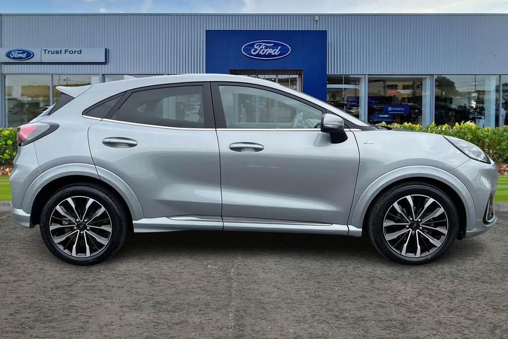 Ford Puma 1.0T Ecoboost Mhev St-line Vignale Suv Silver #3