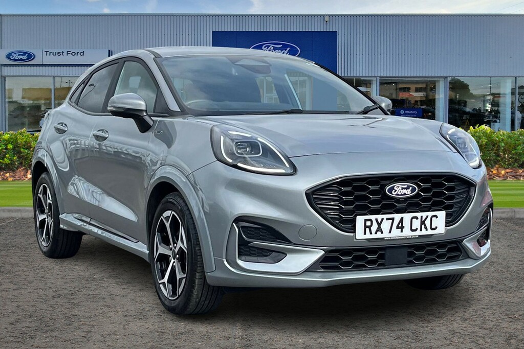 Ford Puma St-line Silver
