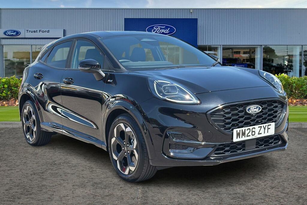 Ford Puma 1.0T Ecoboost Mhev St-line X Suv Hybrid Black