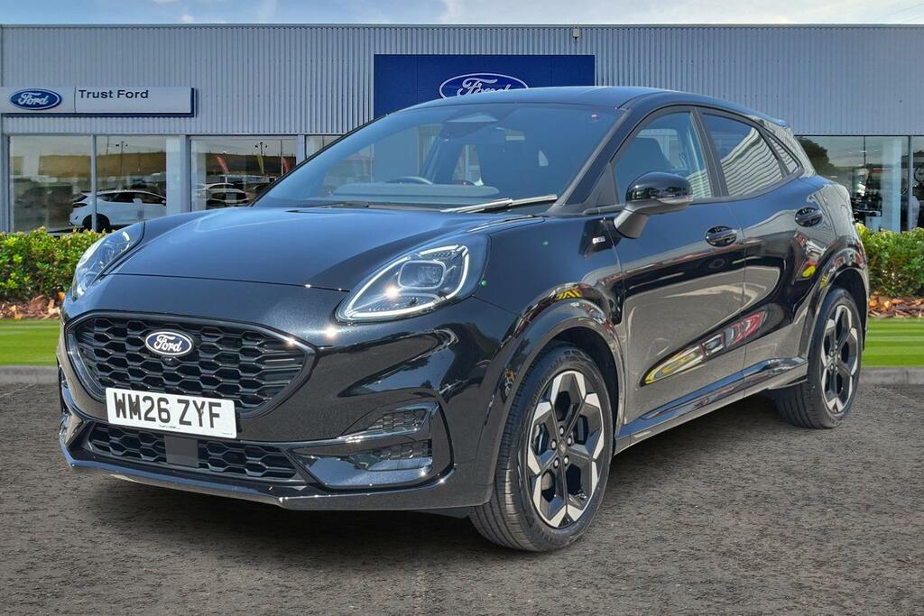 Ford Puma 1.0T Ecoboost Mhev St-line X Suv Hybrid Black #5