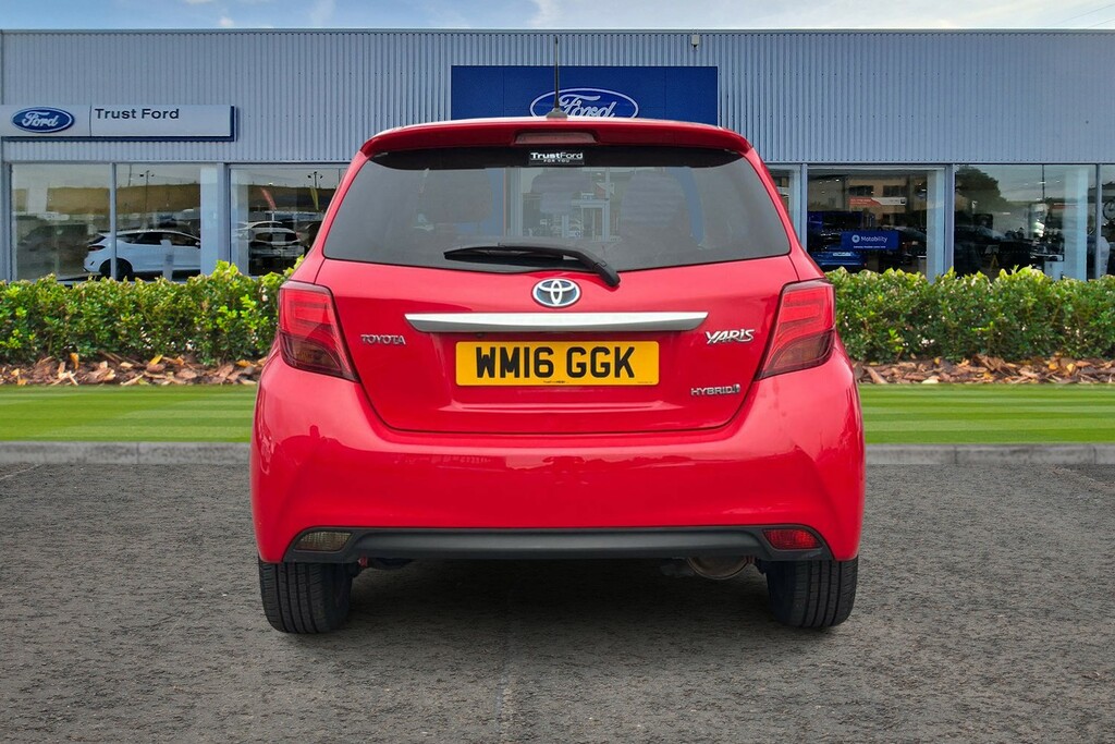 Toyota Yaris 1.5 Vvt-h Excel Hatchback Hybrid E-cvt WM16GGK Red #6