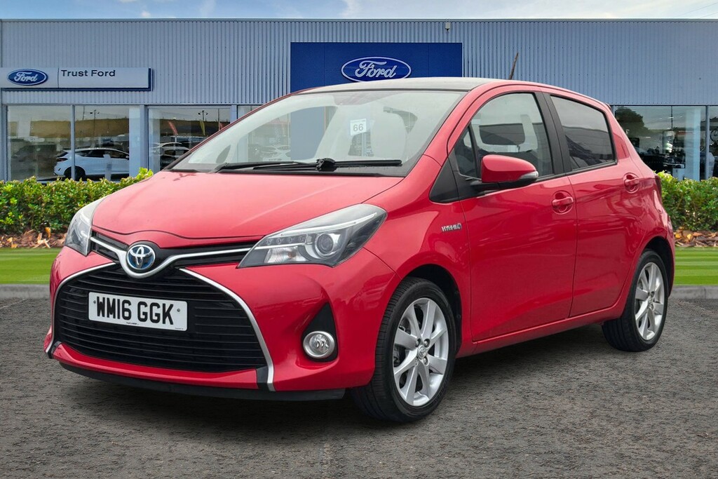 Toyota Yaris 1.5 Vvt-h Excel Hatchback Hybrid E-cvt WM16GGK Red #4