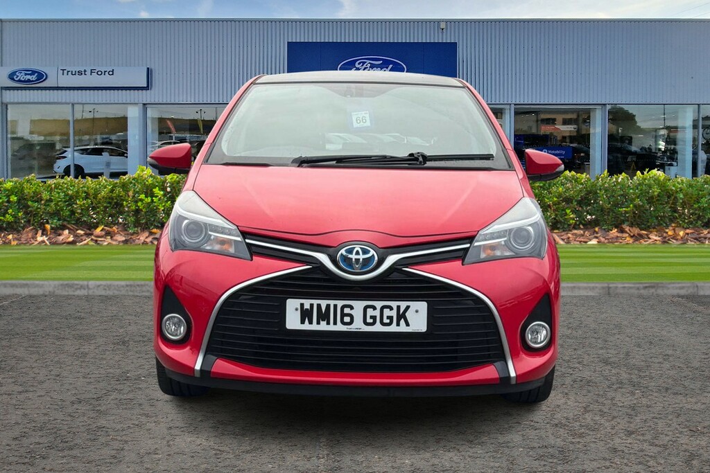 Toyota Yaris 1.5 Vvt-h Excel Hatchback Hybrid E-cvt WM16GGK Red #5