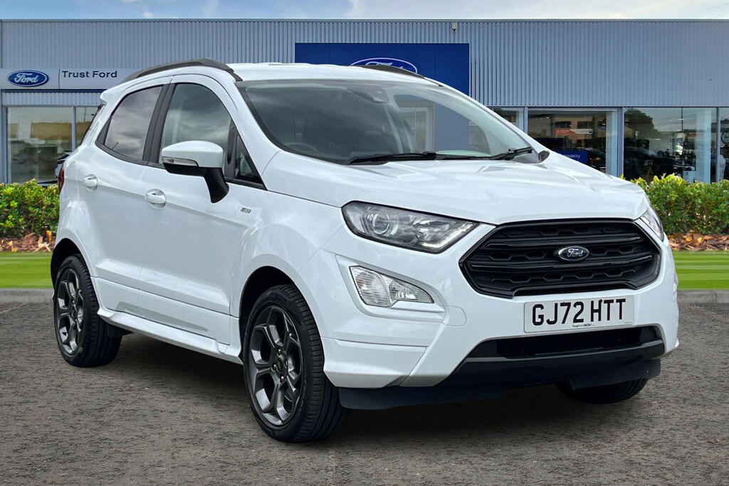 Ford Ecosport St-line White