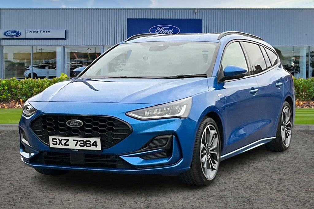 Ford Focus St-line X Blue #5
