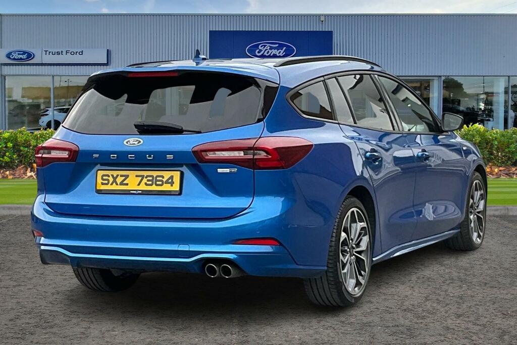 Ford Focus St-line X Blue #4