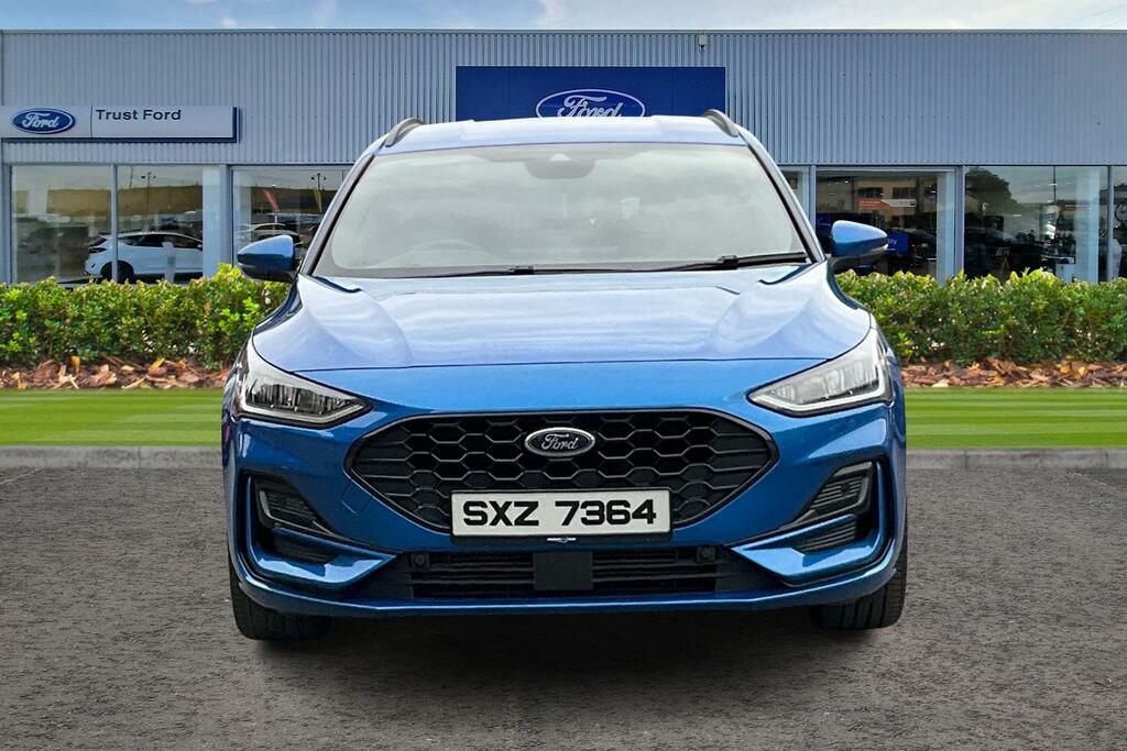 Ford Focus St-line X Blue #6