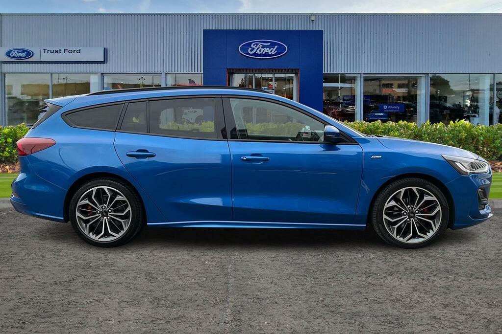 Ford Focus St-line X Blue #3