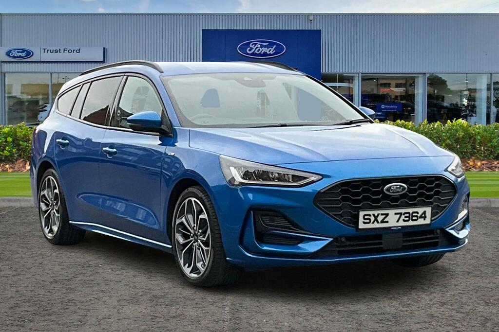Ford Focus St-line X Blue