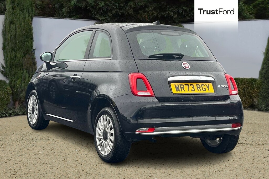 Fiat 500 Standard Black #2