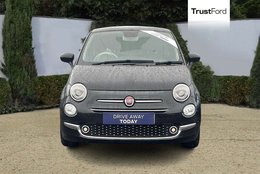 Fiat 500 Standard Black #6
