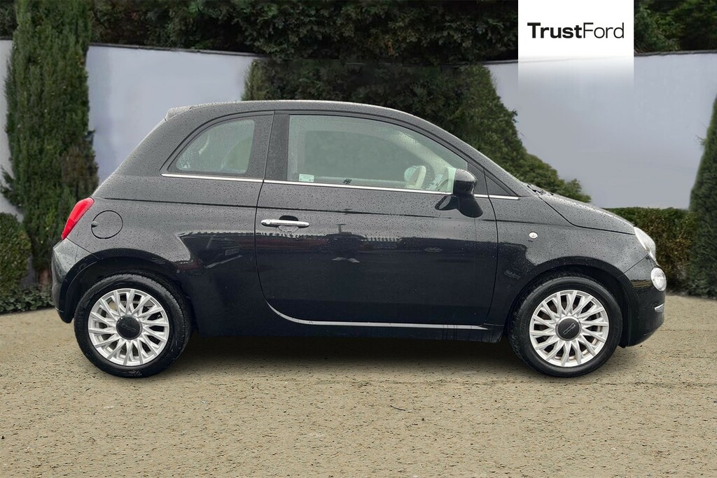 Fiat 500 Standard Black #3