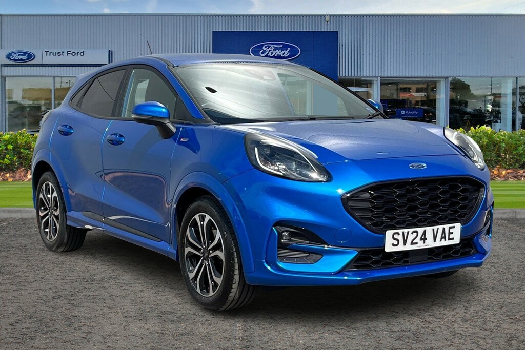Ford Puma St-line Blue
