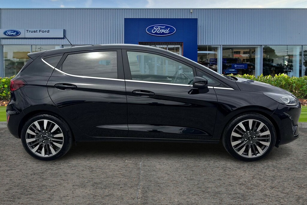Ford Fiesta 1.0 Ecoboost Hbd Mhev 125 Titanium X Wit Black #3