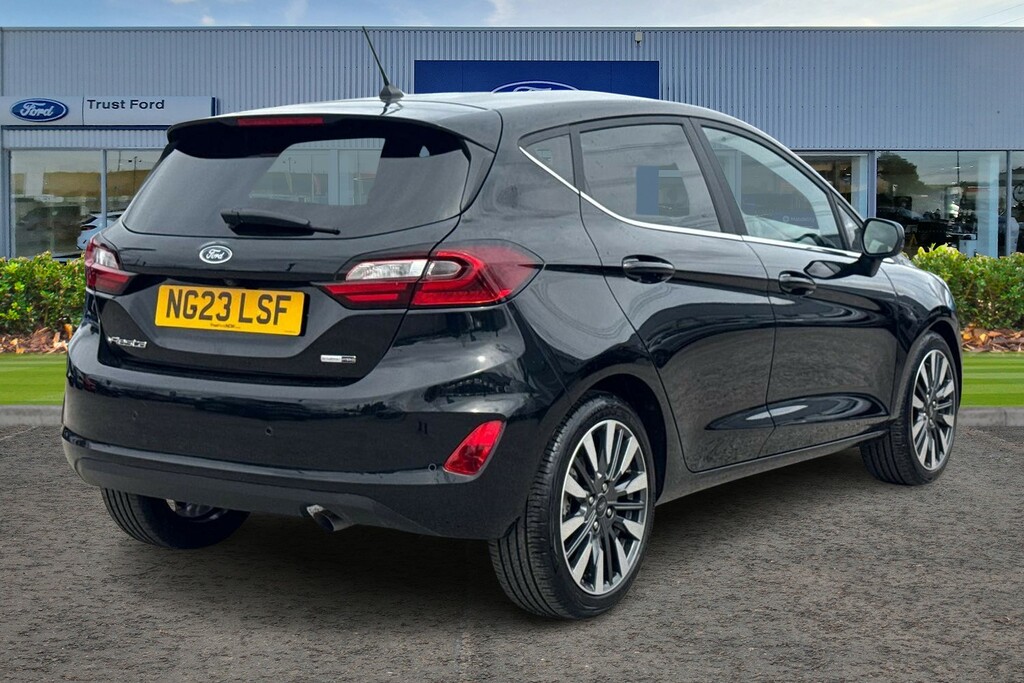 Ford Fiesta 1.0 Ecoboost Hbd Mhev 125 Titanium X Wit Black #4
