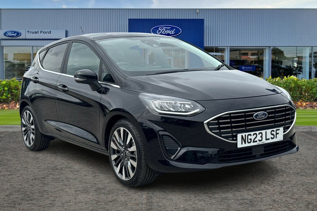 Ford Fiesta 1.0 Ecoboost Hbd Mhev 125 Titanium X Wit Black
