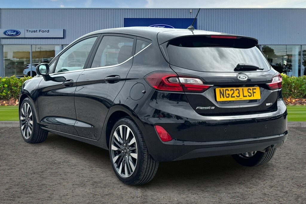 Ford Fiesta 1.0 Ecoboost Hbd Mhev 125 Titanium X Wit Black #2