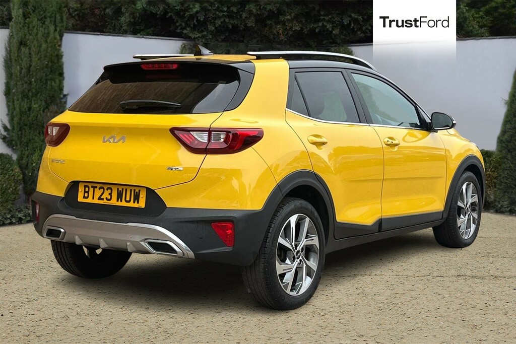 Kia Stonic 1.0 T-gdi Mhev Gt-line S Suv Hybrid Dct BT23WUW Yellow #4