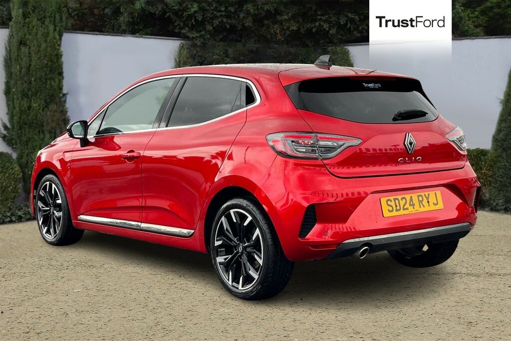 Renault Clio 1.0 Tce Techno Hatchback Euro 6 SD24RYJ Red #2