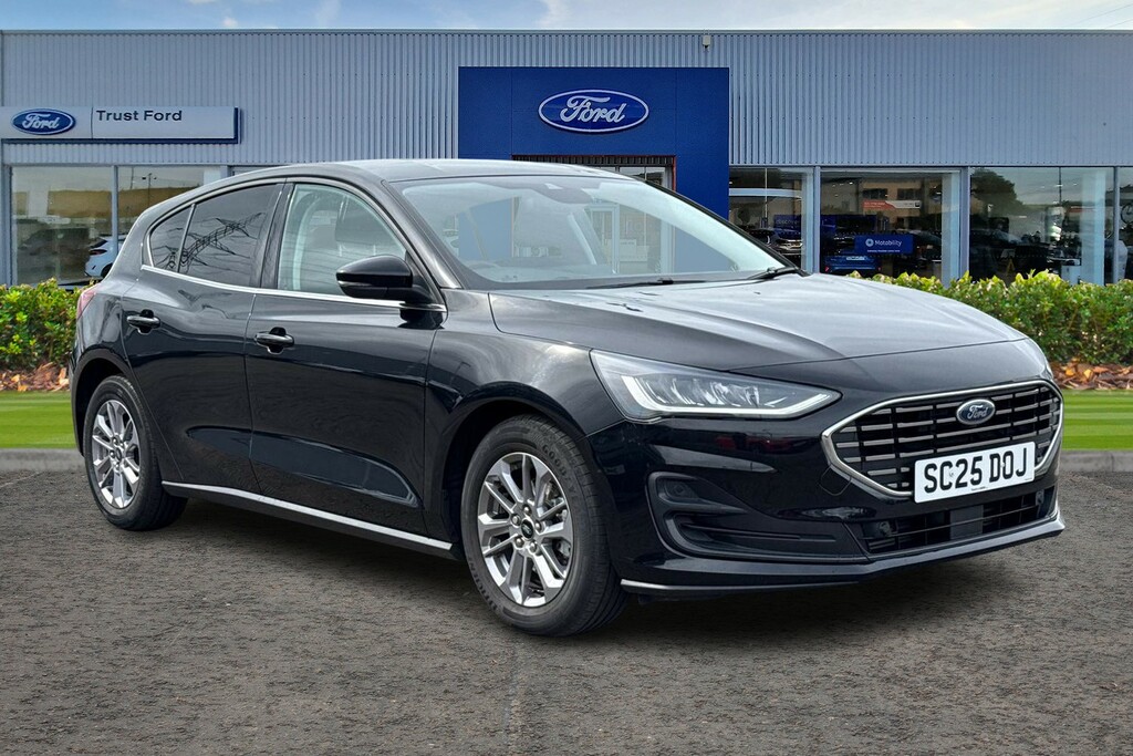 Ford Focus 1.0T Ecoboost Mhev Titanium Hatchback H Black