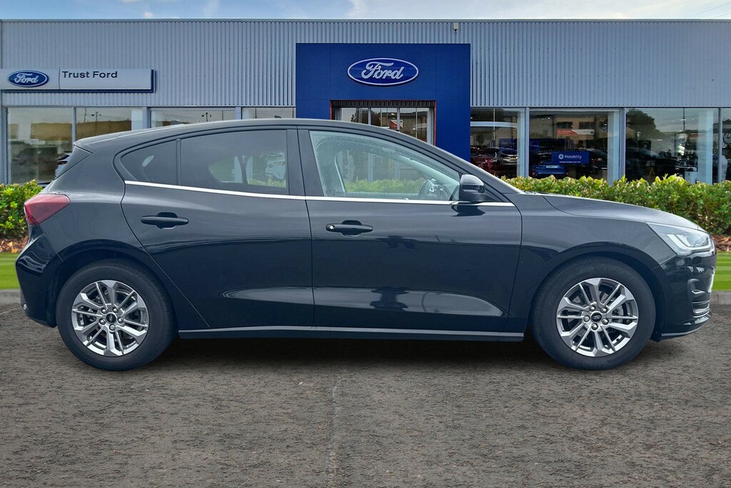 Ford Focus 1.0T Ecoboost Mhev Titanium Hatchback H SC25DOJ Black #3