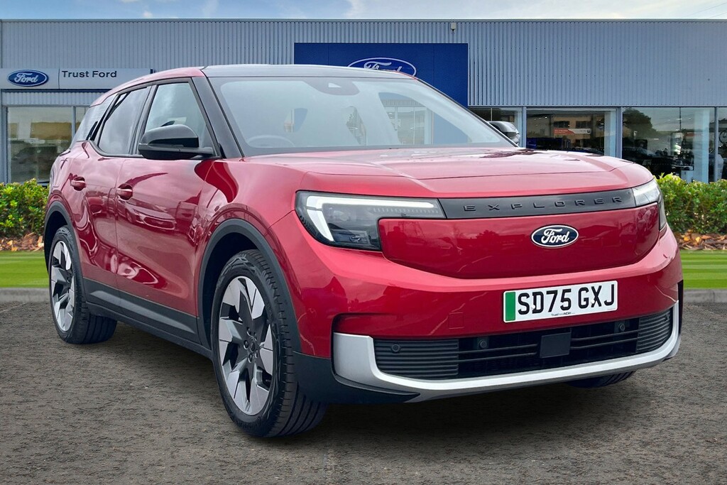 Ford Explorer Extended Range 77Kwh Premium Suv Red