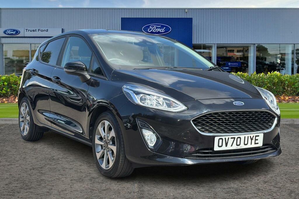 Ford Fiesta 1.0 Ecoboost Hybrid Mhev 125 Trend With Apple Black