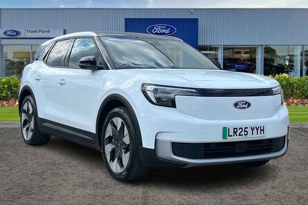 Ford Explorer Extended Range 77Kwh Premium Suv White