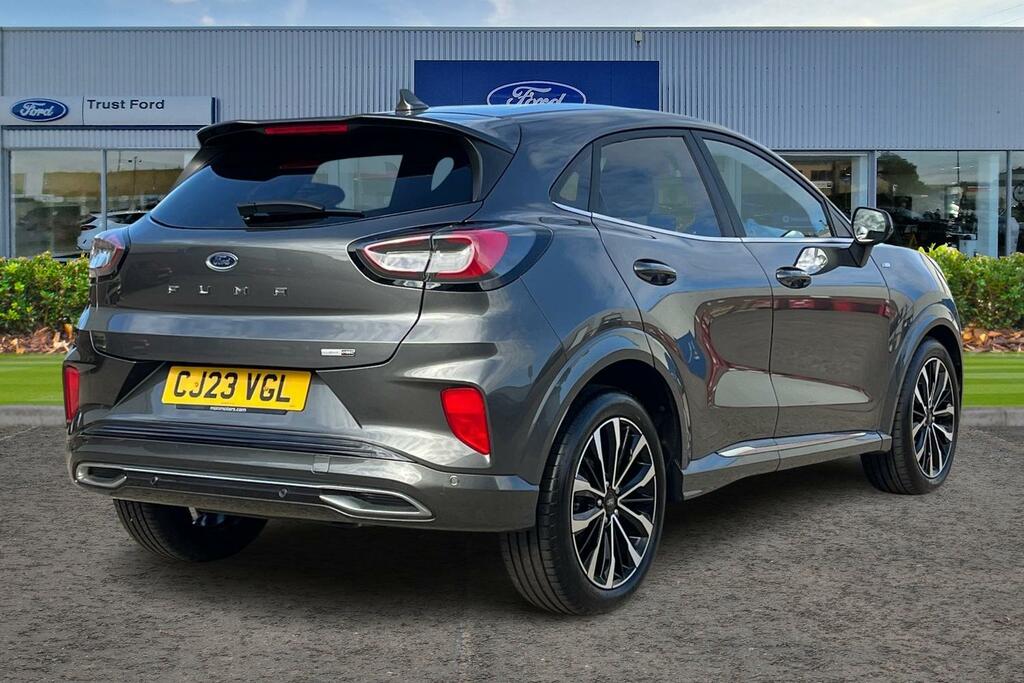 Ford Puma 1.0T Ecoboost Mhev St-line Vignale Suv CJ23VGL Grey #4