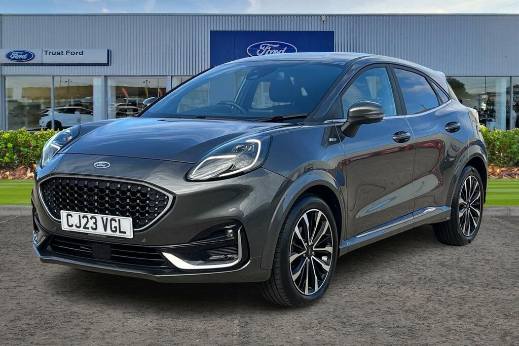 Ford Puma 1.0T Ecoboost Mhev St-line Vignale Suv CJ23VGL Grey #5