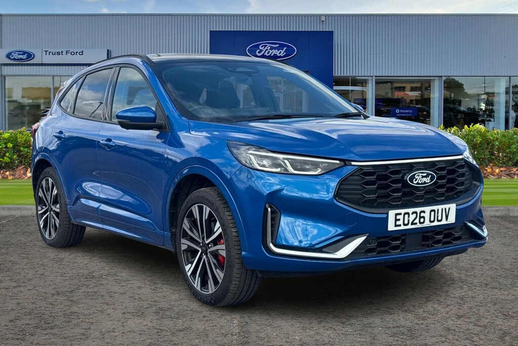 Ford Kuga 2.5 Phev St-line X Cvt- With Blind Spot Inform Blue
