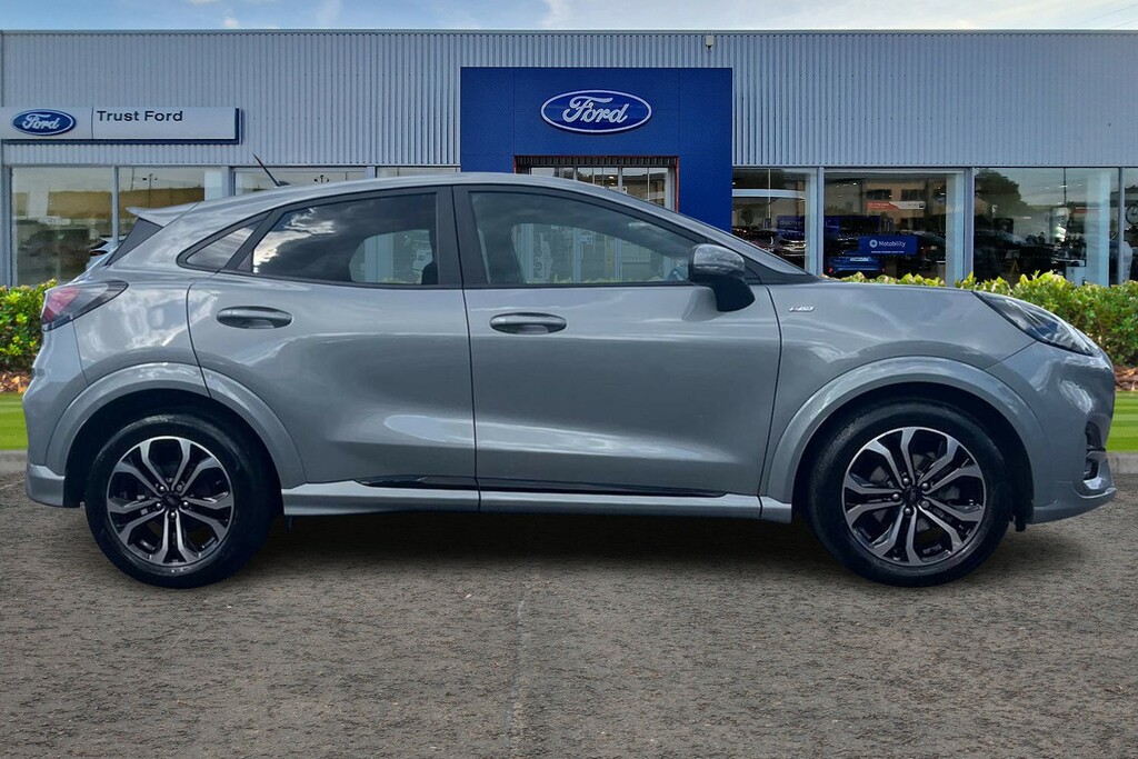 Ford Puma 1.0 Ecoboost Hybrid Mhev St-line KE73PCX Silver #3