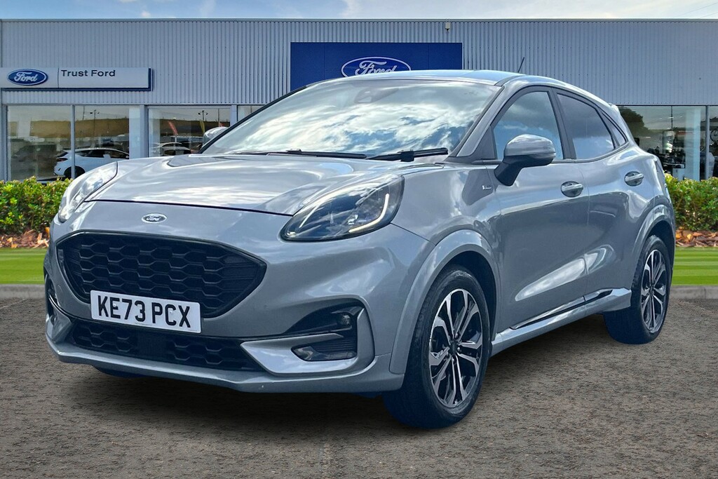 Ford Puma 1.0 Ecoboost Hybrid Mhev St-line KE73PCX Silver #5