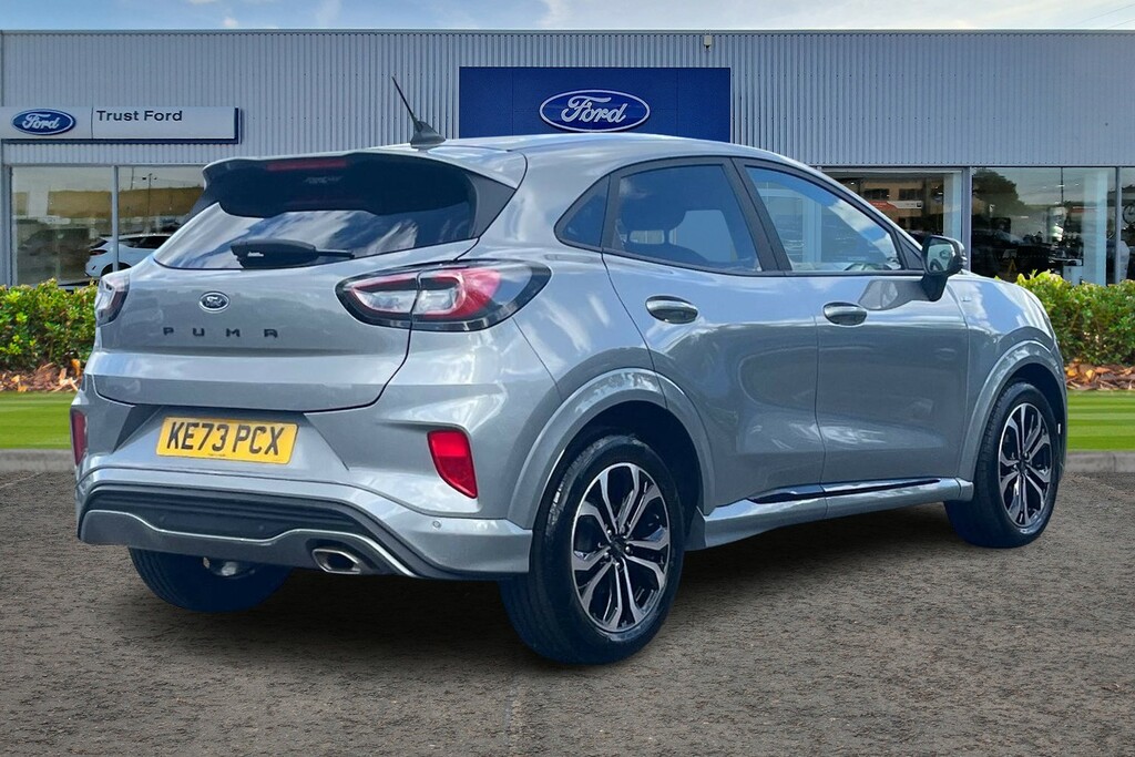 Ford Puma 1.0 Ecoboost Hybrid Mhev St-line KE73PCX Silver #4
