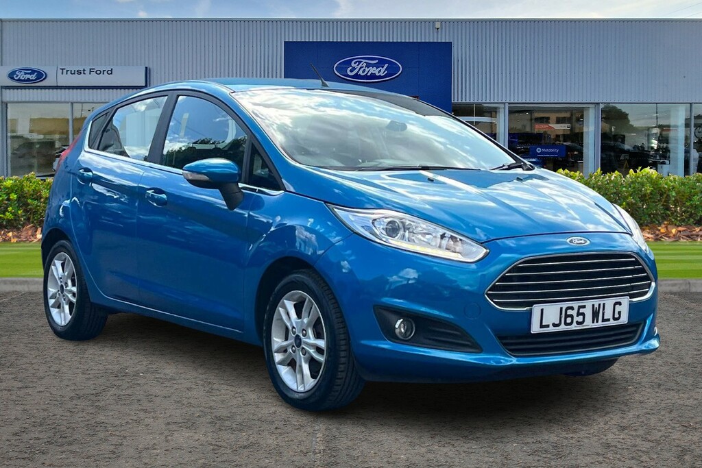 Ford Fiesta 1.0T Ecoboost Zetec Hatchback Eu Blue