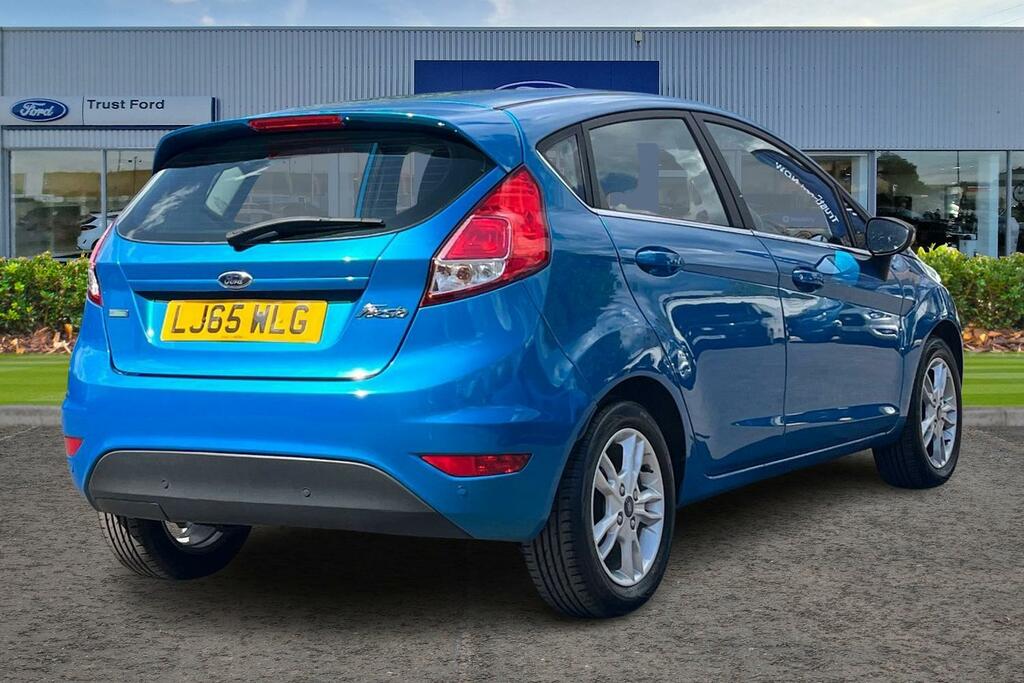 Ford Fiesta 1.0T Ecoboost Zetec Hatchback Eu Blue #4