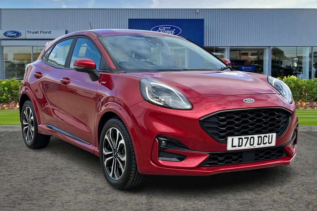 Ford Puma 1.0T Ecoboost Mhev St-line Suv E Red