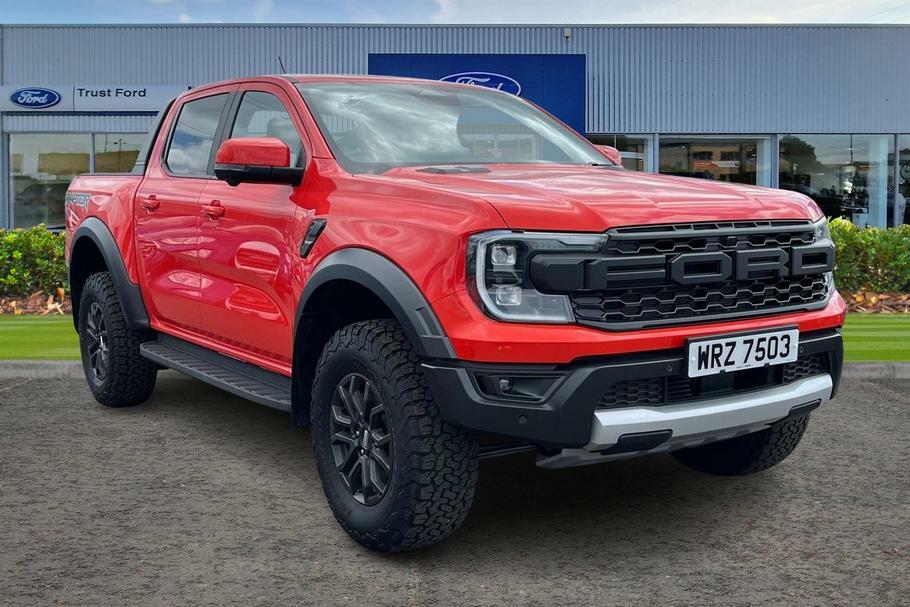 Ford Ranger Raptor Orange