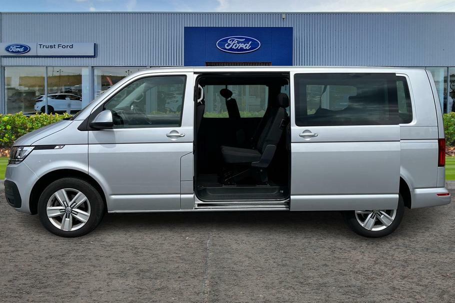 Volkswagen Transporter Shuttle T32 Lwb 2.0 Tdi 150Ps Se Minibus Dsg Silver #5