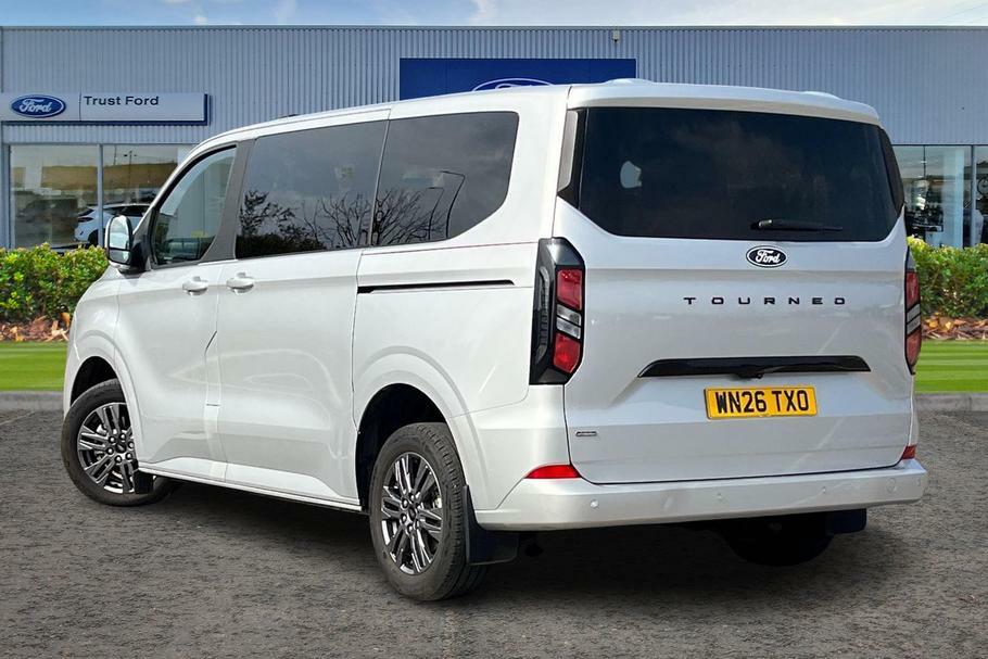 Ford Tourneo Custom 340 Titanium L1 Swb 9 Seat Minibus Fwd 2.5 Ph Silver #2