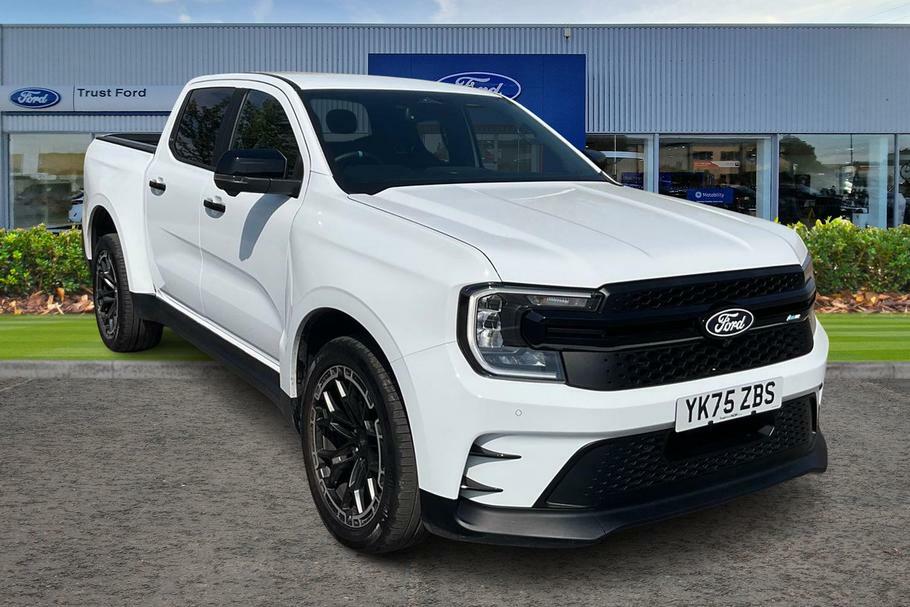 Ford Ranger 3.0 Td V6 Ecoblue Ms-rt Pickup Double Cab Dies White